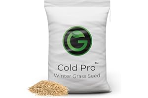 ColdPro™ for Fast Growing Winter Grass Seeds - Germinates in Low Temperatures - Hard Wearing Lawn - Garden Lawncare Guy (5kg)