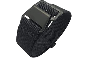 Max French Marine Nationale Elastic Nylon Navy Divers Parachute Watch Straps 20mm 22mm Military Bands