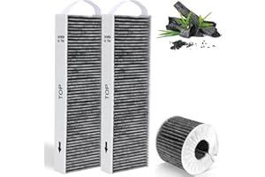 YELID 2 Aktivkohlefilter für Bora Pure PUAKF, Filter für Bora X Pure/S Pure/PURU oder PUXU Umluft Kochfeldabzug Dunstabzug Ersatzfilter Zubehör