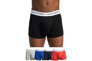 JACK & JONES Bokserki (szorty) Mężczyźni Jacwhite Trunks 5-pack (1 w zestawie)