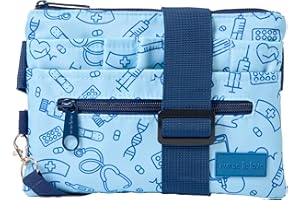 Nurse Is Love Sac Banane Homme - Pochette Ceinture Infirmiere & Aide Soignante - Ceinture Porte-Outil | Sacoche Banane Utile pour Ciseaux Infirmier & Pansement Compressif | Accessoires