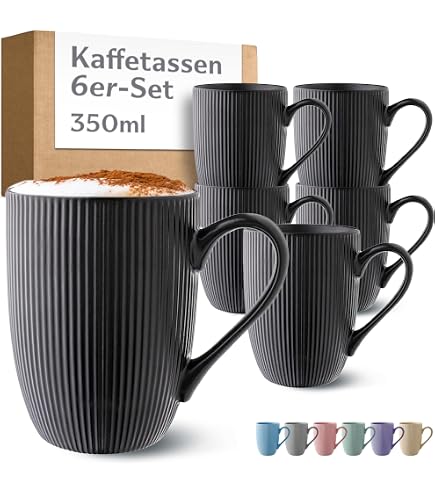 IKEA DINERA Tasse, 30 cl, dunkelgrau Küche, Haushalt & Wohnen