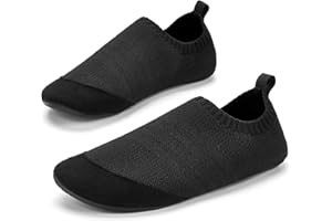 KOWAYI Hausschuhe Herren Haussocken Damen geschlossene Hüttenschuhe Hausschuhs Barfußschuhe Slippers