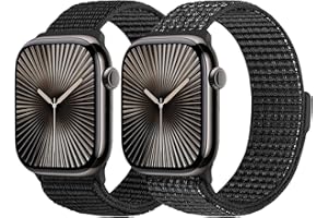 YONGBB Compatible avec Apple Watch Bracelet 38mm 40mm 41mm 42mm 44mm 45mm 46mm 49mm Bracelets pour iWatch Series 11 10 9 8 7 6 5 4 3 SE Ultra 3 2 1