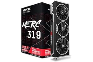 XFX Speedster MERC319 AMD Radeon RX 6800 XT Core - Tarjeta gráfica para Juegos con 16 GB GDDR6 HDMI 3xDP RX-68XTALFD9