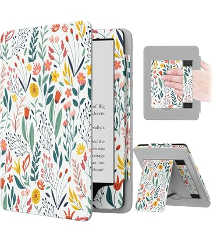 Étui Kindle Paperwhite 2024 (12e Génération) Et Signature Edition - Léger, Antichoc, Veille/réveil Auto - Design 'Amour Lion' - 2