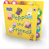 Peppa Pig: Peppa and Friends : Tabbed Board Book