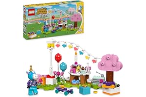 LEGO Animal Crossing Goûter d’Anniversaire de Lico, Jouet de Construction Créatif pour Enfants, Minifigurine de Cheval du Jeu Vidéo, Idée Cadeau d’Anniversaire pour Filles et Garçons Dès 6 Ans 77046