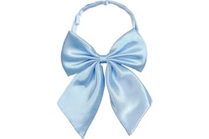 AUSUAYA Womens Bow Tie, Ladies Bowtie for Lady Uniform or Girls Anime Cosplay T-shirt Accessory & Halloween Goth Party GB-W-B1