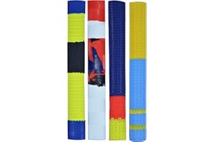 SPORTAXIS Cricketschläger-Griffe – leistungssteigerndes strapazierfähiges Gummi – hervorragende Stoßdämpfung, verbesserter Komfort und Kontrolle – hochwertige gepolsterte Griffbänder – 4 Stück