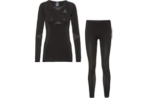 Odlo Donna Set di Intimo Funzionale Fundamentals Performance Warm
