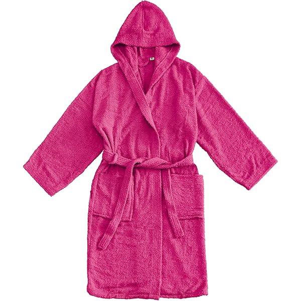 Accappatoio Uomo E Donna In Spugna 100% Cotone - Super Assorbente, Morbido, Con Cappuccio, Made In Italy - Foto 2