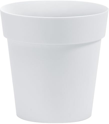 hydroflora 63001400 Nicoli Hera, Vaso per Piante, Tabacco, 30 x 30 x 23 cm