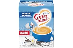 Crème à Café Liquide Nestlé Coffee-Mate French Vanilla/Vanille (24 portions x11ml) Importation US