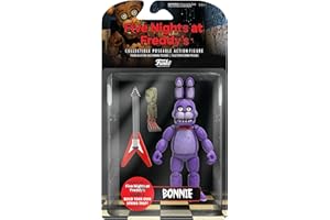 Funko 5" Articulated Action Figure: Five Nights at Freddy's (FNAF)- Bonnie The Rabbit - Jouet à Collectionner - Idée de Cadeau - Produits Officiels