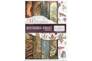ITD Collection Rice Paper, Mysterious Forest, 29,7 x 21 cm