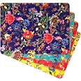 Lesser & Pavey Women's Floral Clutch Purse - Black Flower Design, 20cm, V&A Museum Licensed - View #10