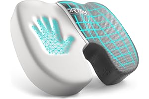 ‎FORTEM FORTEM Autositzkissen, Memory-Schaum-Kissen für Büro Computersessel & Lindert Schmerzen an Steißbein und Ischias, Verbessert die Haltung, Rutschfester Boden