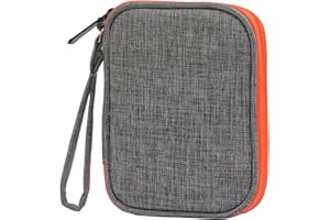 YSAGI Travel with UNO Pouch, Compatible with Card Game, Holds up to 150 Cards, Soft Cloth, Waterproof All-Round Protection, Compatible with UNO Cards, for Outdoor Games or Camping, grey