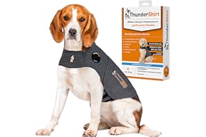 Petlife Thundershirt Hundemantel, Größe M, grau