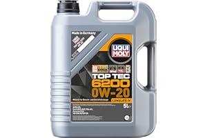 LIQUI MOLY Top Tec 6200 0W-20 | 5 L | Synthesetechnologie Motoröl | Art.-Nr.: 20781