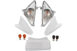 ONE by CAMAMOTO Kit de Flecha Trasparente PARAMOTO Compatible con Yamaha T-MAX 500 año 2001 A 2007