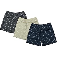 The Cotton Company Men's Cotton Boxers (Pack of 3)