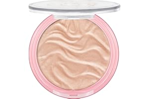 Essence gimme GLOW luminous highlighter, nr 10 Glowy Champagne, N/A, natychmiastowy efekt, połyskujący, promienny, wegański, bez cząstek mikroplastiku, bez nanocząsteczek (9 g)
