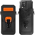 Blackview Molle Pouches - Waterproof Phone Pouch with Carabiner, Lanyard and Waist Mount - Stores up to 6.78 Inch Mobile Phone - Suitable for Hiking, Travelling, Construction
