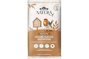 Dehner Natura Premium Nourriture pour Oiseaux Sauvages, arachides entières et Semi-entières, 5 kg