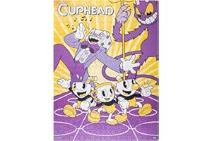 Grupo Erik Cuphead Puzzle | 500 Piece Jigsaw Puzzles | 24 x 17 inches - 61 x 45.7 cm | Cuphead Ready For The Devil´s Dance? | Includes Gift Box & Poster | Home Decor | Cool Gifts