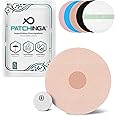 PATCHINGA | Freestyle Libre 3 Patches | Pack of 25 | Exact fit | Adhesive-Free Sensor Area and Ventilation Hole | Fixation Tape for The Libre | self-Adhesive | Waterproof | Skin-Friendly