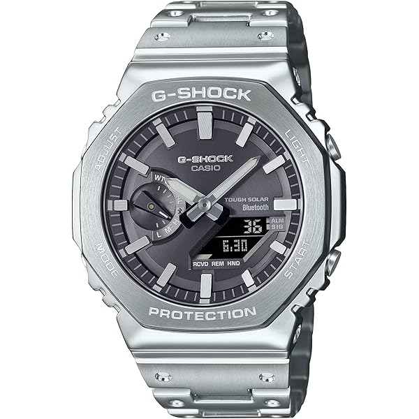 Casio G-Shock GMW-B5000D-1 Connected Tough Solar Stainless Steel