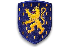 AMALRIC Ecusson patch Franche Comté brodé - Ecusson avec dos scratch et support à coudre fourni - Made in France