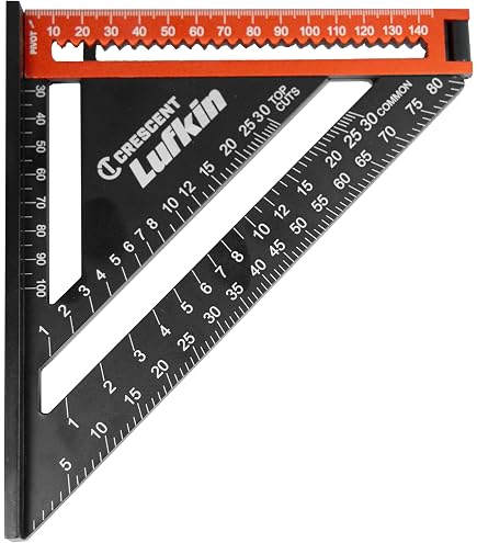 Lufkin Gen 2 Shockforce CME Maßband | 33 Fuß / 10 M | Mit Stahl-Haltepunkt & Verstärkter Klinge