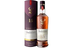 Glenfiddich 15 años Whisky escocés de malta, 70cl