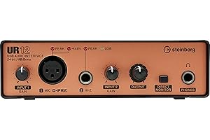 Steinberg UR12 USB 2.0 Audio Interface Black Edition