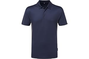 TuffStuff - Elite Polo Shirt - Polo Shirt - Lightweight - Breathable - Quick-Drying - Moisture Wicking - Work Shirts for Men - 170gsm Polo Top - Mens Polo Shirts