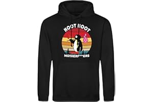B&S Boutique Noot Noot Retro Motherfuckers Sweat A Capucha Unisex Hoodie