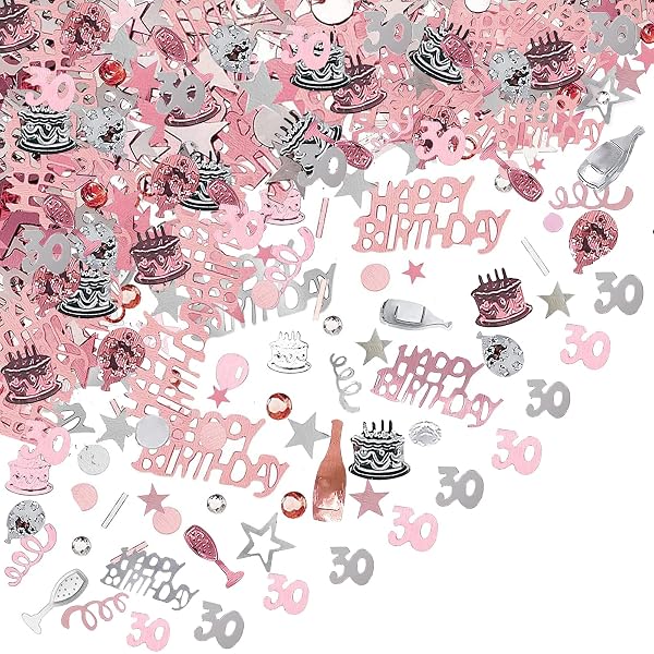 Oaktree 30. Geburtstag Ansteckabzeichen – Sparkling Fizz, Roségold Holografisch, 7,6 Cm
