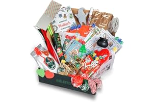 Wichtelfreund Activity Box – Wichtel Zubehör Set mit 24 Streichen & Wichtelbriefen | Adventskalender Alternative für Kinder | Wichtel Box für Wichteltür & magische Weihnachten
