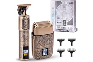 Ufree Electric Foil Shaver and Beard Trimmer Men, Electric Shavers Razor Hair Clippers for Mens Rechargeable Cordless, Mens Grooming Kit with 4 Guards, Close Shave, Gifts for Men