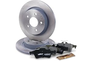 ‎ATEC GERMANY ATEC Germany Bremsenset Hinterachse inkl. Bremsscheiben Ø 271 mm Voll + Bremsbeläge Hinten Kompatibel mit FORD FOCUS Mk3,FOCUS Mk3 Stufenheck,FOCUS Mk3 Turnier