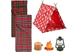 DIELIANHUA 6 Pcs Accesorios Elfo Navidad, Accesorios de Elfos Navideños, Accesorios de Muñeco de Elfo Navidad, Muñecas Elfo Accesorios de Navidad