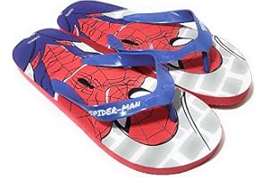 Requeteguay Urban RU Infradito Spiderman Spiaggia Piscina | Flip-Flop Spiderman Marvel | Infradito Spiderman per Bambini