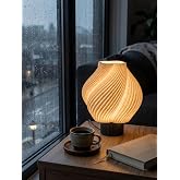 Designobee Krema- Modern Masa ve Gece Lambası &ndash; Ambiyans Lambası, Dekoratif LED Abajur, E14 Duy
