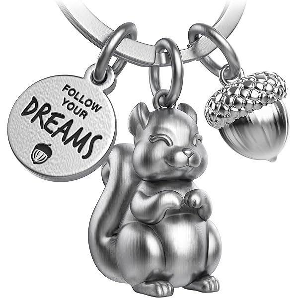 Leren sleutelhanger in de vorm van een hond - geluksbrenger en cadeau