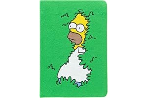 Grupo Erik Cuaderno A5 The Simpsons | Journaling Notebook - Diario personal hojas blancas - Tapa Dura con Marcapaginas y Bolsillo Interior, 192 págs | Cubierta Laminada y Tacto Suave