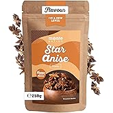 Star Anise whole Monte Nativo (250g) - Star Anise whole for craft - Gently dried and aromatic Spices ideal for Cooking and Se