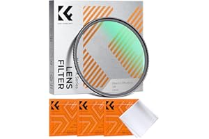 K&F CONCEPT Filter 67mm Black Promist 1/8 aus Optisches Glas mit Multi-Nano-Beschichtung für Videoaufnahmen/Portraitfotografie (Nano-Klear)